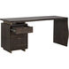 Lewis 66.25 X 24 inch Dark Brown Desk